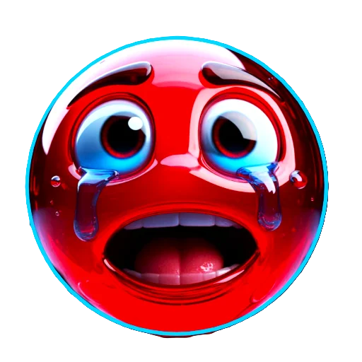 😭 Стикер «Sliding» для Telegram