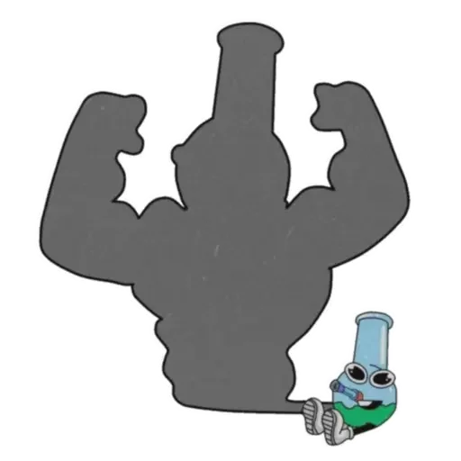 💪 Стикер «Smoki Bong» для Telegram