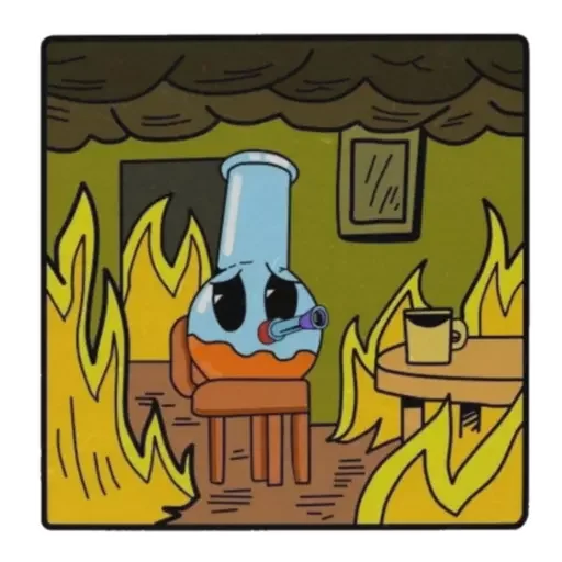 😔 Стикер «Smoki Bong» для Telegram
