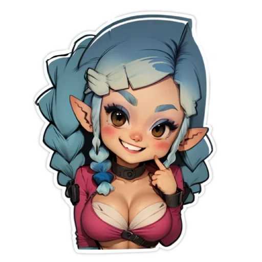 🤙 Стикер «smol dakota» для Telegram