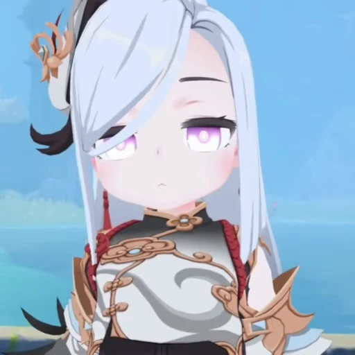 😕 Стикер «Smol Genshin» для Telegram