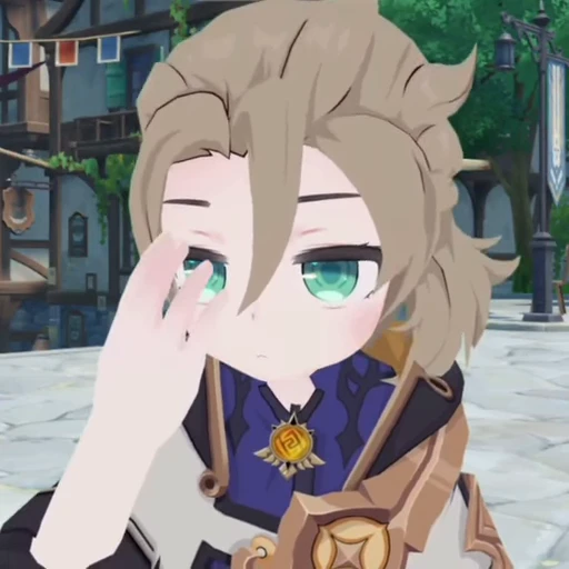 🤦‍♂️ Стикер «Smol Genshin» для Telegram
