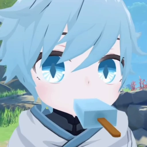 🍦 Стикер «Smol Genshin» для Telegram