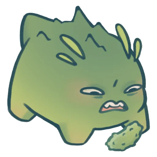 🥒 Стикер «Smol_mimic» для Telegram