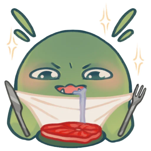 ☺️ Стикер «Smol_mimic» для Telegram