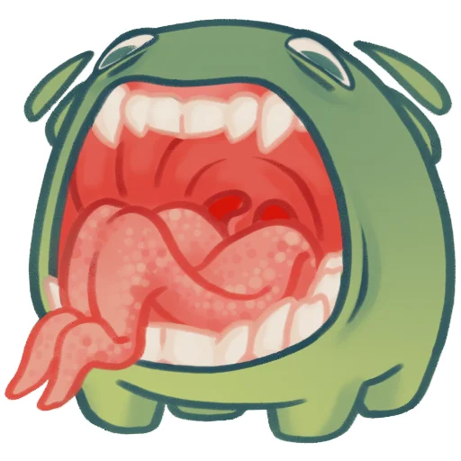 👹 Стикер «Smol_mimic» для Telegram