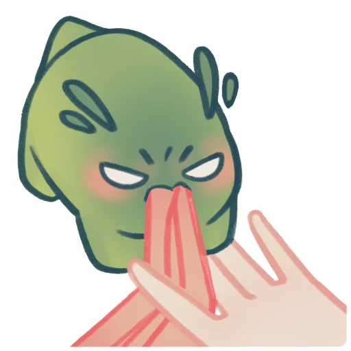 😠 Стикер «Smol_mimic» для Telegram