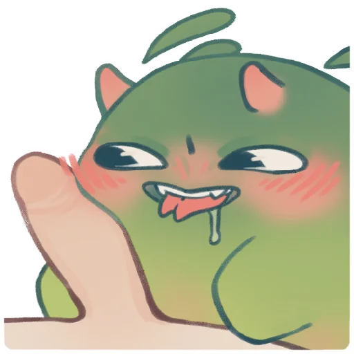 🌚 Стикер «Smol_mimic» для Telegram