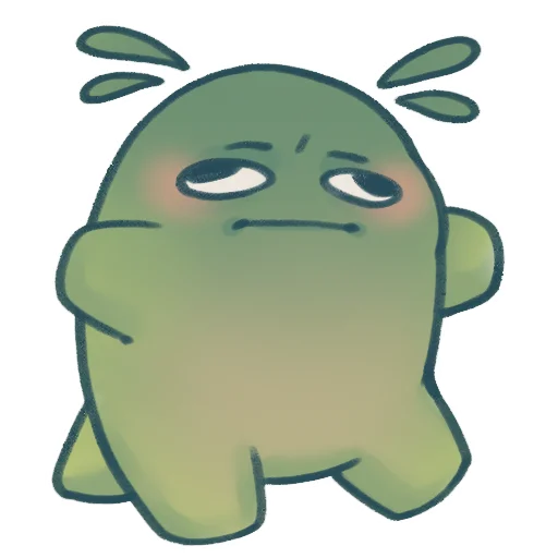 🤷‍♀ Стикер «Smol_mimic» для Telegram