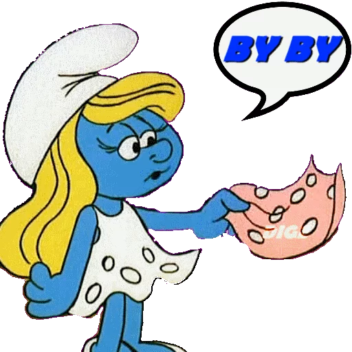 👤 Стикер «SMURFS» для Telegram