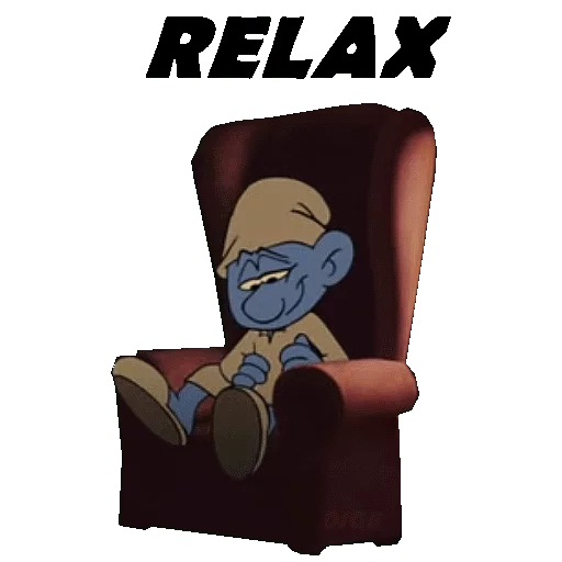 🌴 Стикер «SMURFS» для Telegram