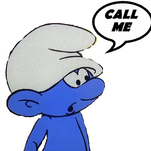 📱 Стикер «SMURFS» для Telegram