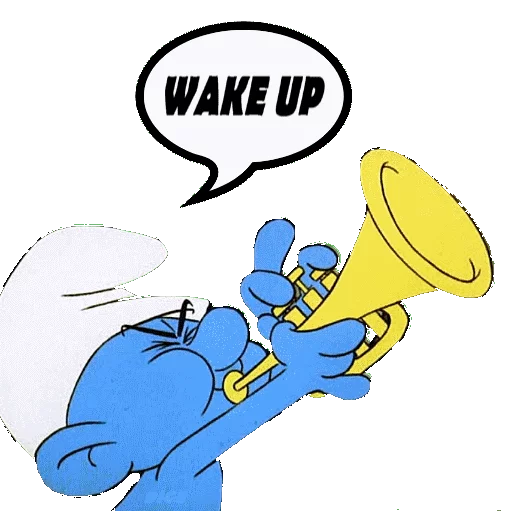 ⏰ Стикер «SMURFS» для Telegram