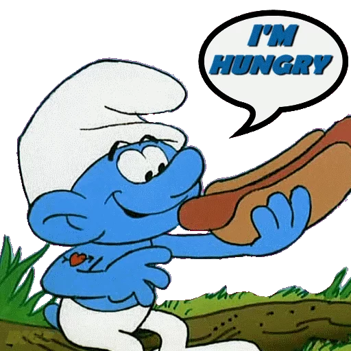 🌭 Стикер «SMURFS» для Telegram