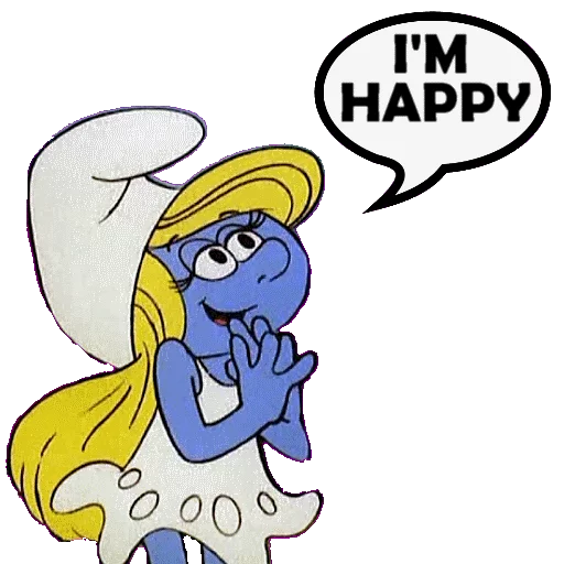 🎊 Стикер «SMURFS» для Telegram