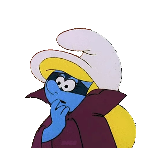 🎭 Стикер «SMURFS» для Telegram