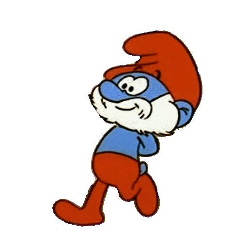 🚶 Стикер «SMURFS» для Telegram