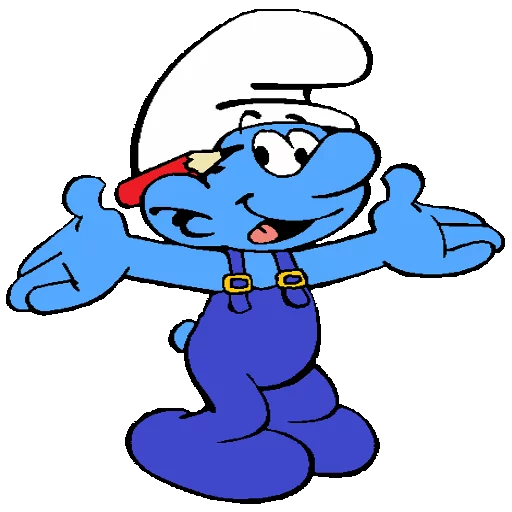 😀 Стикер «SMURFS» для Telegram