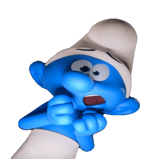 😱 Стикер «Смурфики» для Telegram