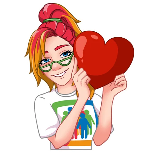 ❤️ Стикер «СМУСя "ГТЕ"» для Telegram