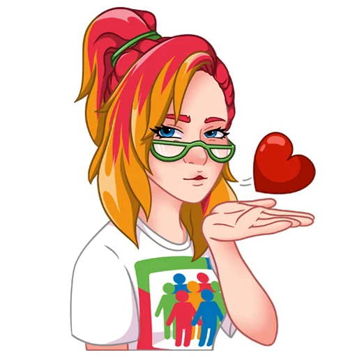 ❤️ Стикер «СМУСя "ГТЕ"» для Telegram