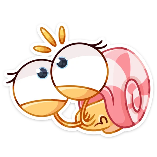 😣 Стикер «Улитка Несси» для Telegram