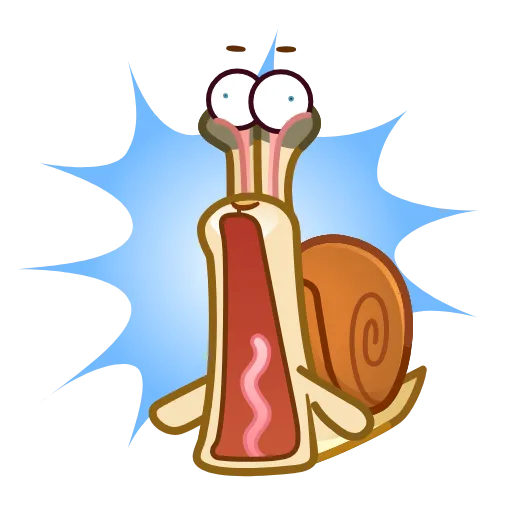 😱 Стикер «Snailhare» для Telegram