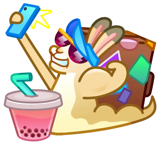 😎 Стикер «Snailhare» для Telegram