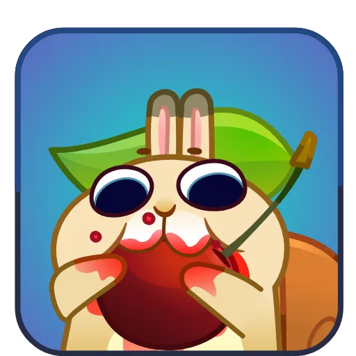 🤤 Стикер «Snailhare» для Telegram