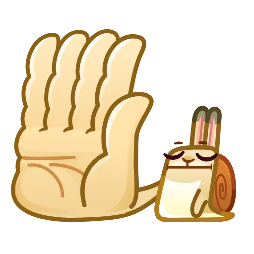 😒 Стикер «Snailhare» для Telegram