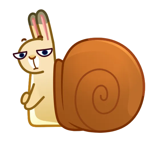 🫤 Стикер «Snailhare» для Telegram