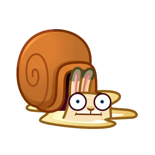 🫠 Стикер «Snailhare» для Telegram