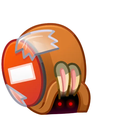 😶 Стикер «Snailhare» для Telegram