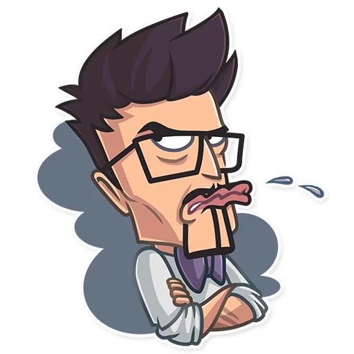 😠 Стикер «Snailkick» для Telegram