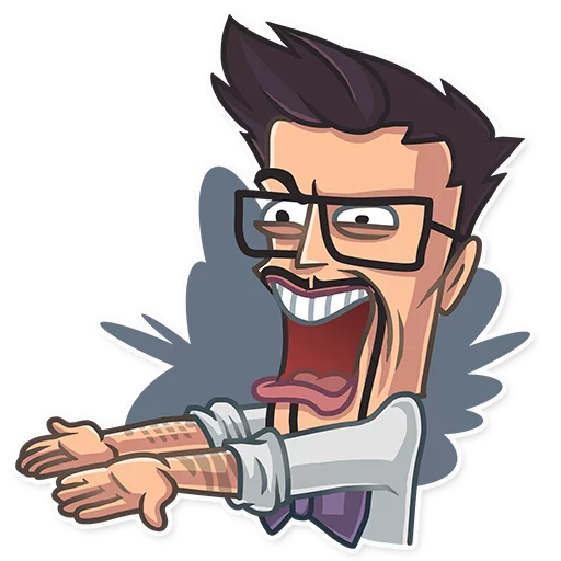 👐 Стикер «Snailkick» для Telegram