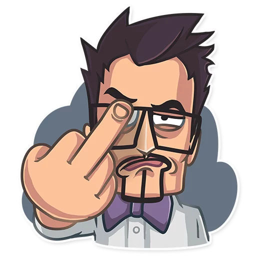 Стикерпак Snailkick для Telegram — скачать