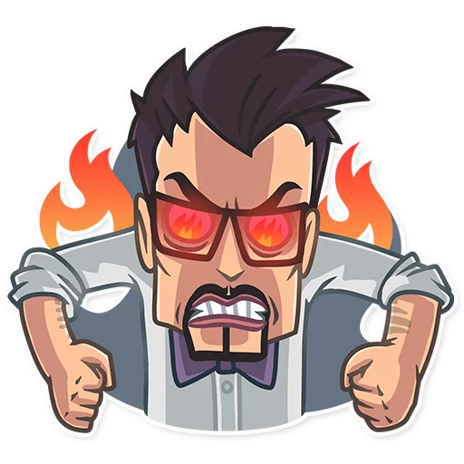 😡 Стикер «Snailkick» для Telegram