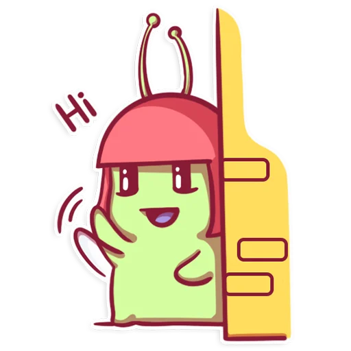 😀 Стикер «SnailManyo» для Telegram