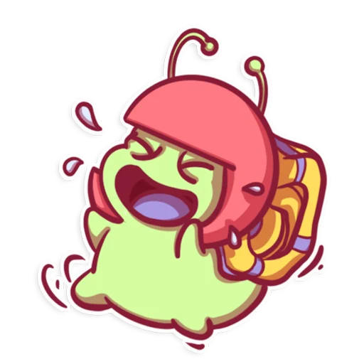 🤣 Стикер «SnailManyo» для Telegram
