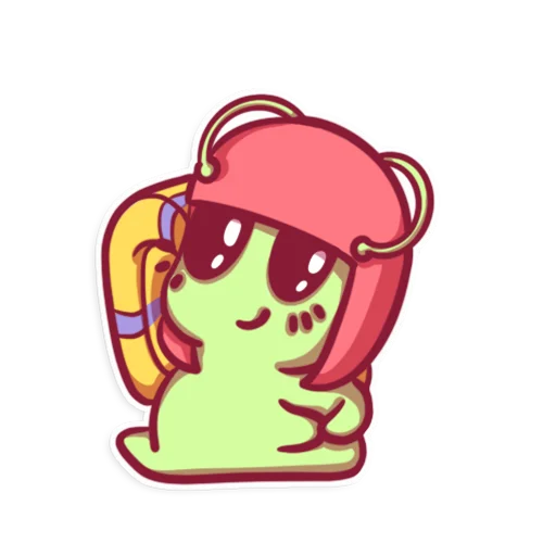 ☺️ Стикер «SnailManyo» для Telegram