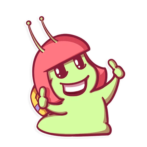 🙂 Стикер «SnailManyo» для Telegram