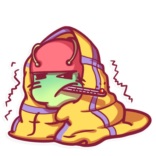 🤒 Стикер «SnailManyo» для Telegram