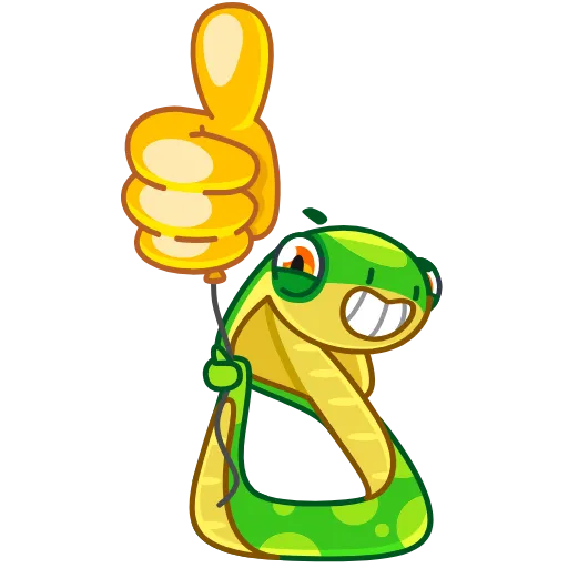 👍 Стикер «Snake» для Telegram