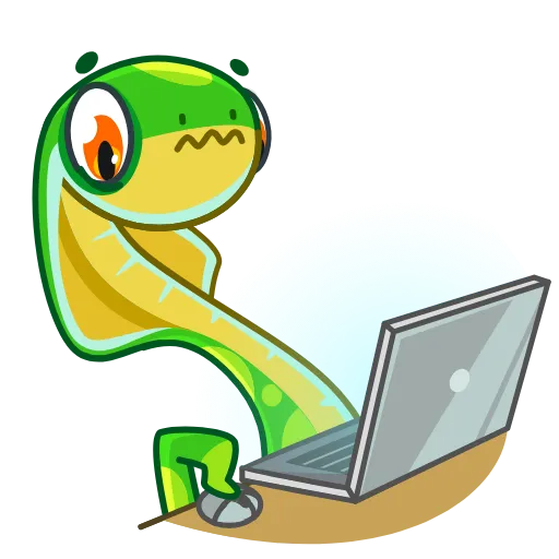 🙄 Стикер «Snake» для Telegram