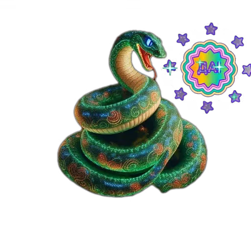 🥰 Стикер «SNAKE 2025» для Telegram