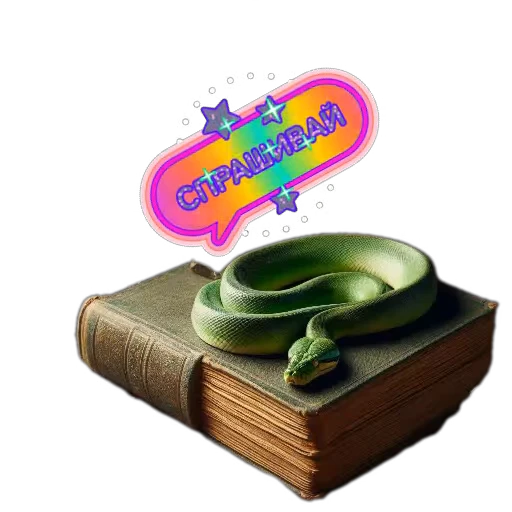 😎 Стикер «SNAKE 2025» для Telegram