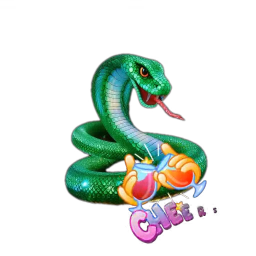 🥂 Стикер «SNAKE 2025» для Telegram