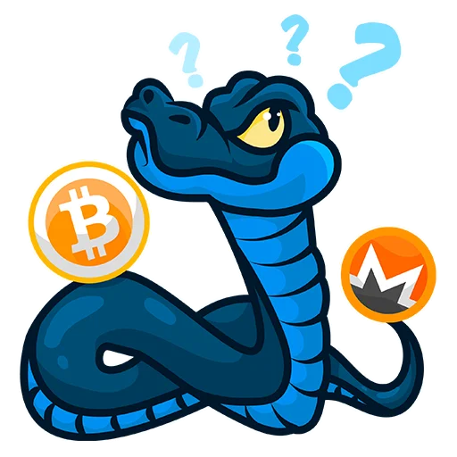 🤨 Стикер «Blue_Snake» для Telegram