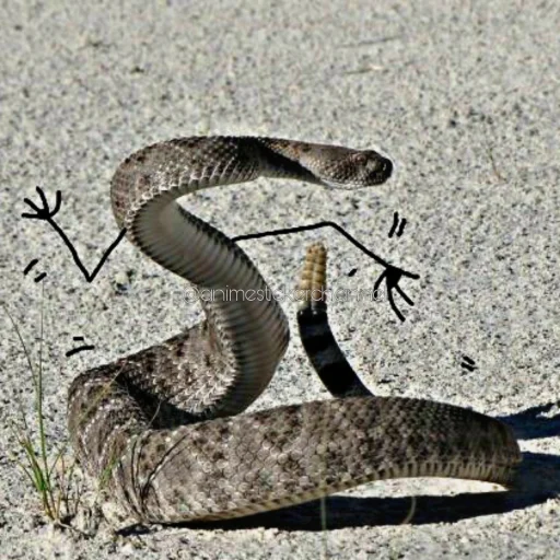 😆 Стикер «SNAKES» для Telegram