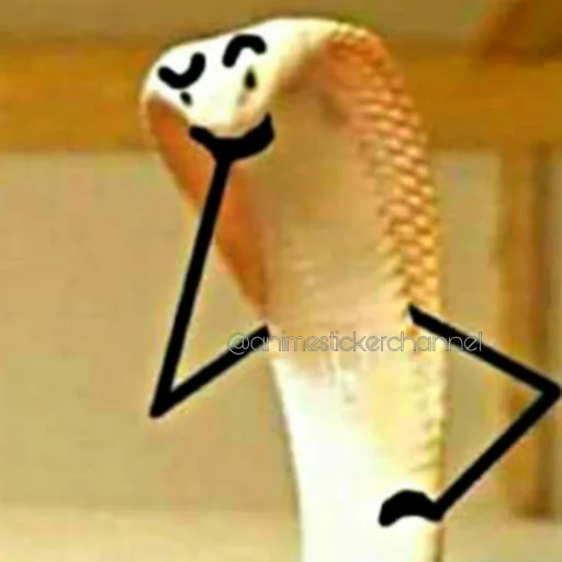 🤔 Стикер «SNAKES» для Telegram